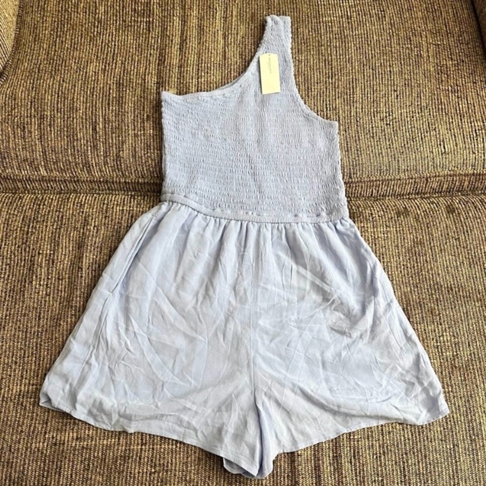 American Eagle One Shoulder Romper- XS
